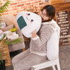 Kawaii Dumpling Sushi Plush Pillow – Soft Stuffed Cushion for Home Decor