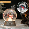 LED Christmas Flame Window Light – Battery Powered Holiday Decoration