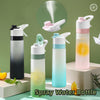 Portable Leakproof Plastic Water Bottle with Handle Strap