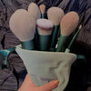 13-Piece Professional Makeup Brush Set with Travel Pouch