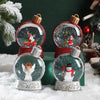 LED Christmas Flame Window Light – Battery Powered Holiday Decoration