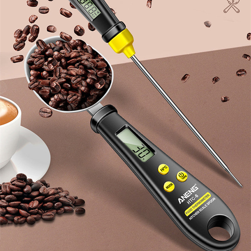 Digital Measuring Spoon Scale with Food Thermometer
