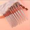 13-Piece Professional Makeup Brush Set with Travel Pouch