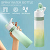 Portable Leakproof Plastic Water Bottle with Handle Strap